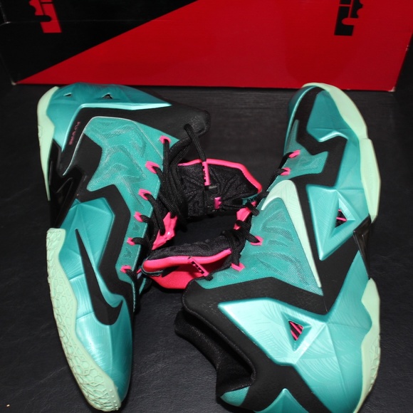Nike LeBron James 11 South Beach 2014 616175-330
